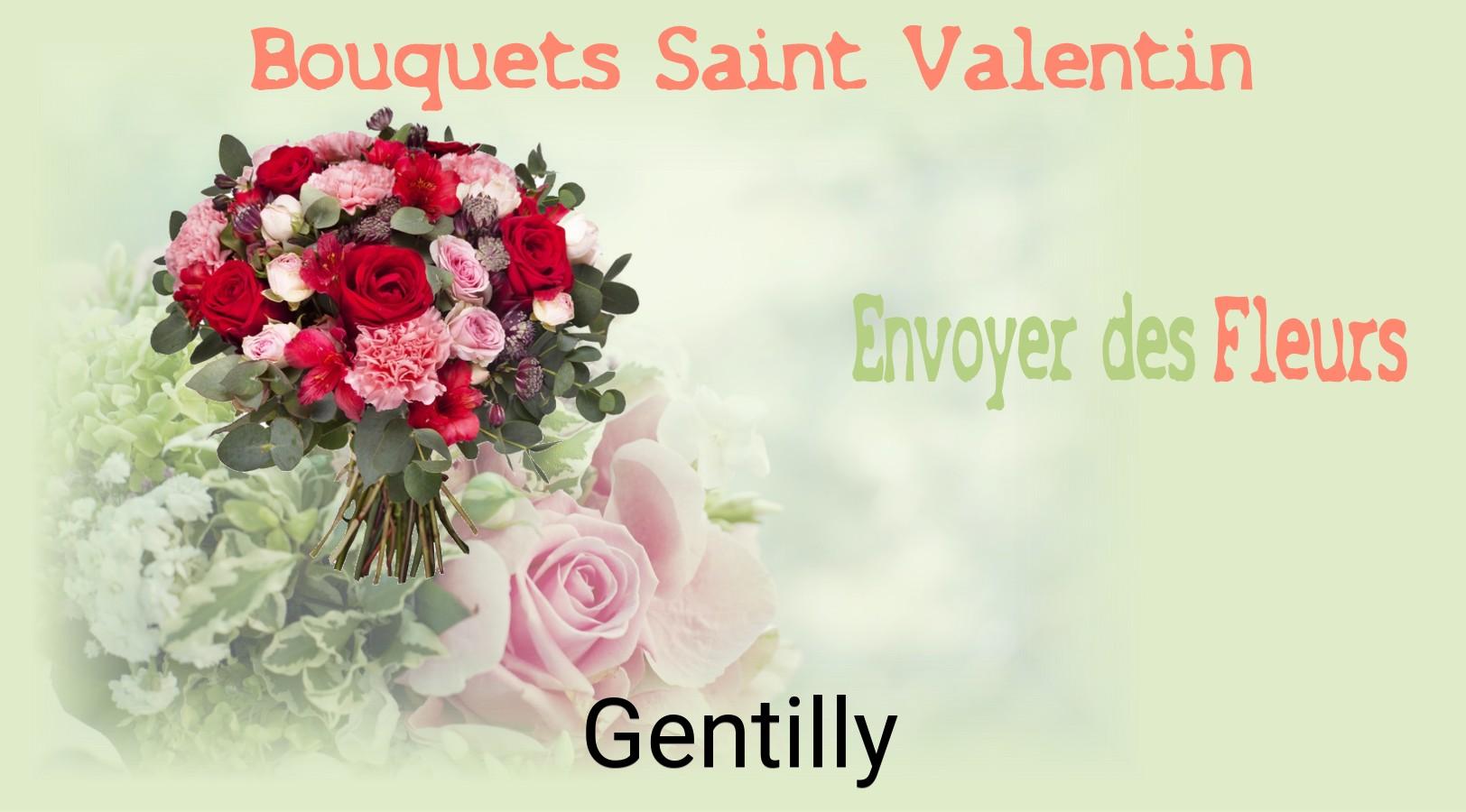 Roses de Saint-Valentin livrées à Gentilly